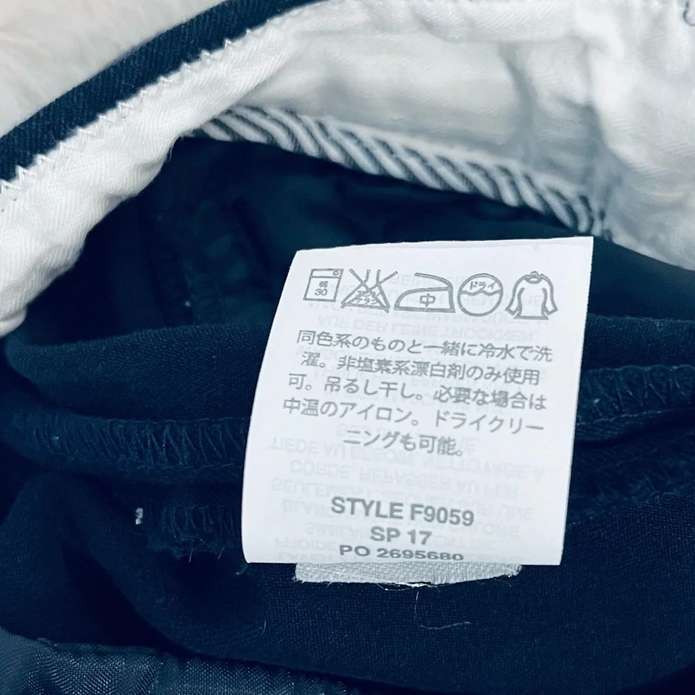 J. Crew Maddie Pant Navy Two Way Stretch Cotton Chinos Size 4